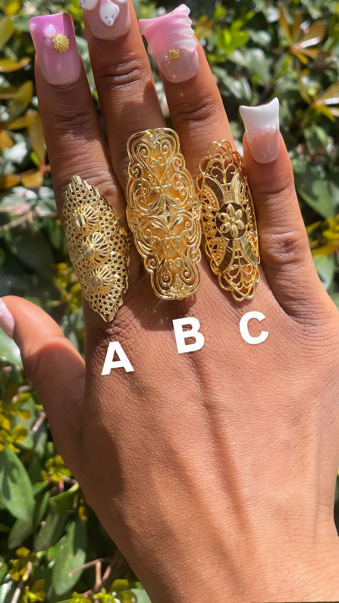 Chunky Gold Rings