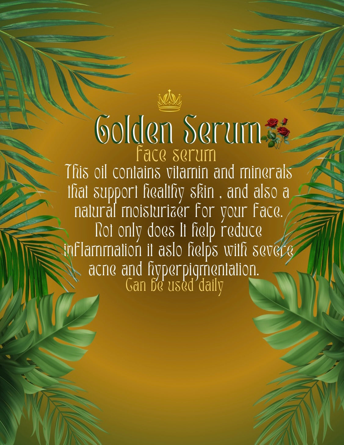 GOLDEN SERUM 👑