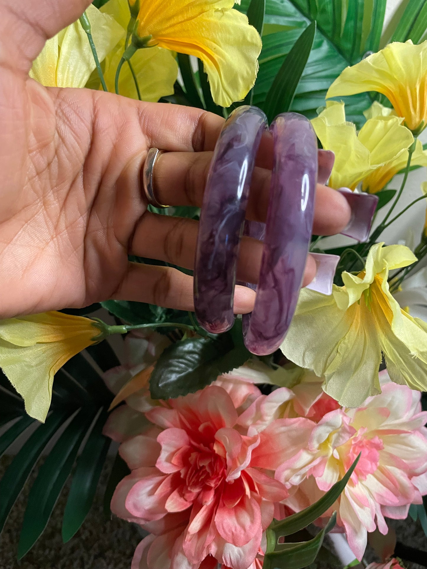 Purple swirl