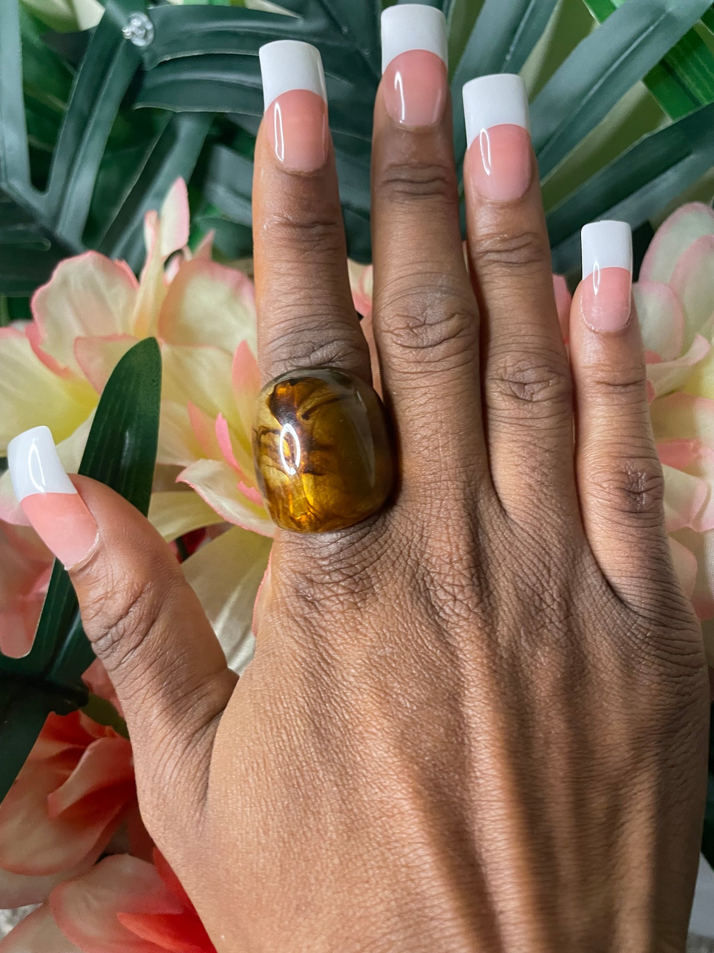 mocha swirl ring ✨