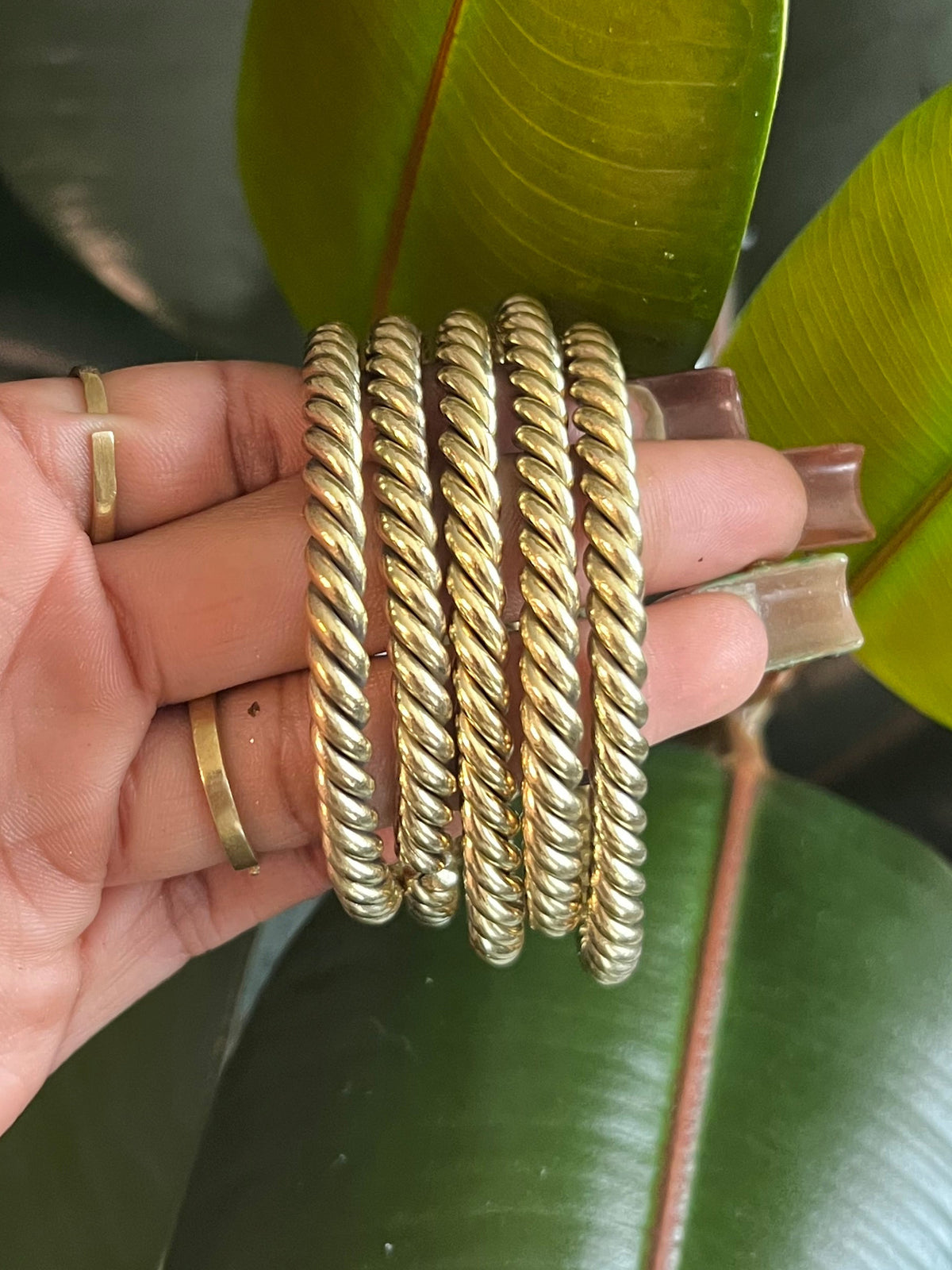 ROYAL BRASS COPPER BANGLE 💗✨🧚🏾♀️