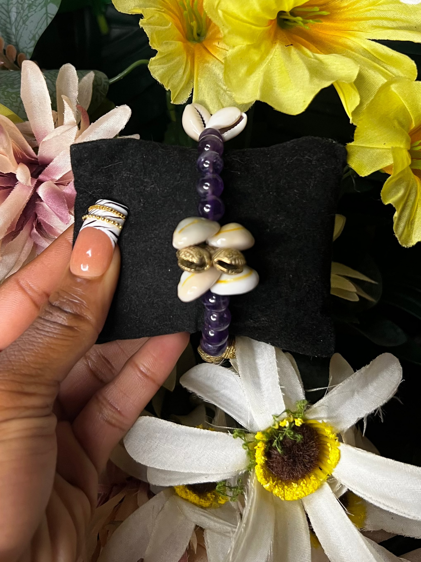 Amethyst spirit bracelet 💗🧚🏾♀️✨