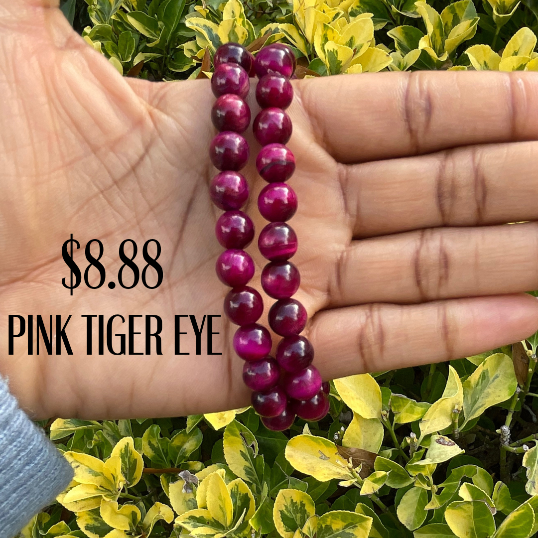 PINK TIGER EYE