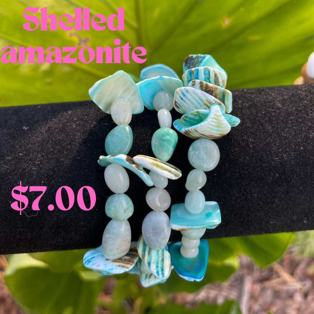 Shelled Amazonite