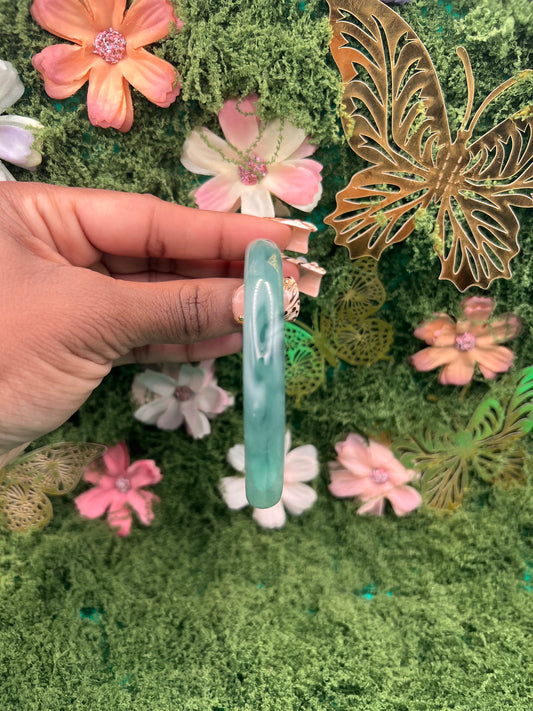 Glass emerald bangle ⭐️