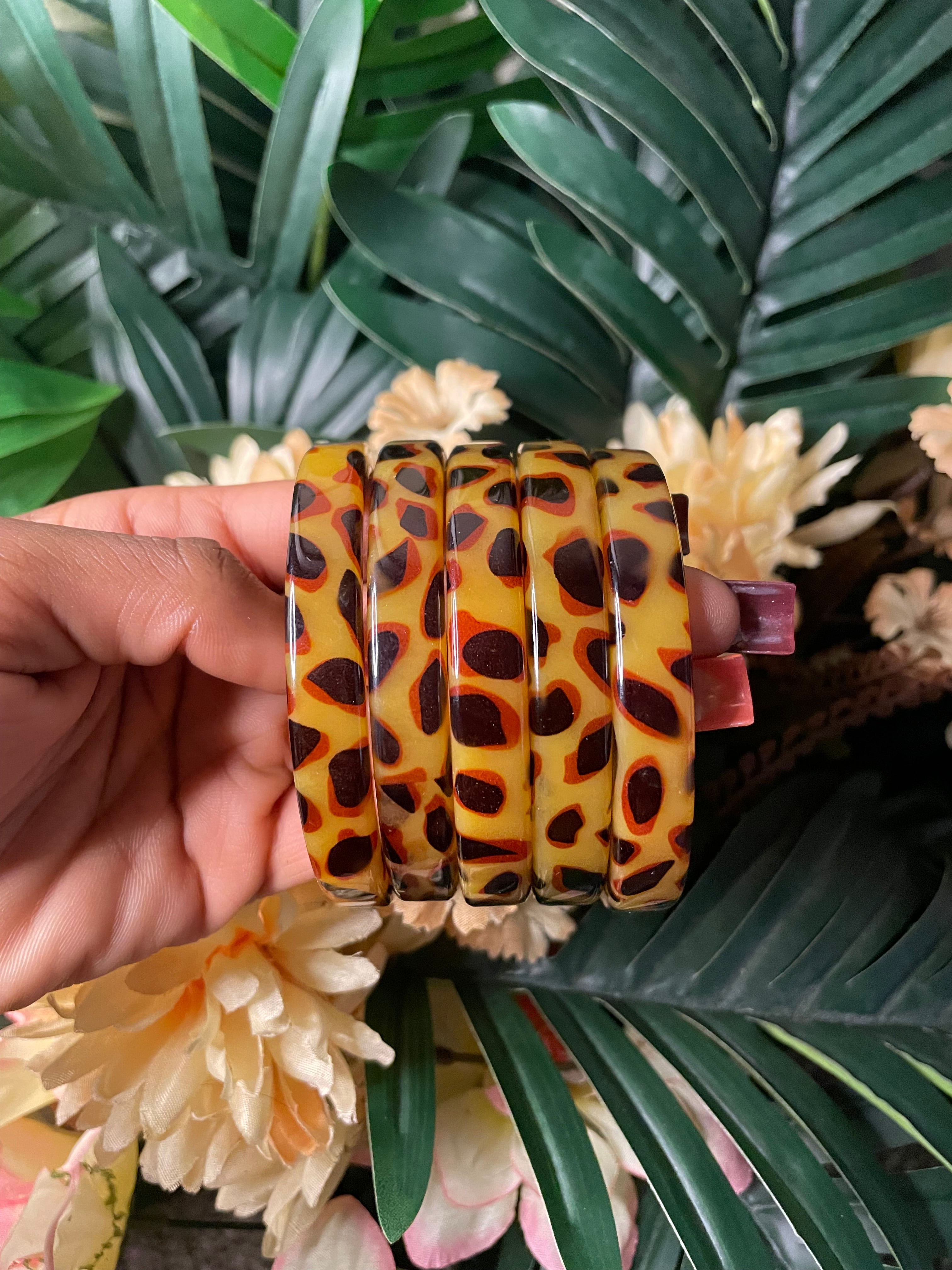 Leopard bangle – DYNSTY ROYALS