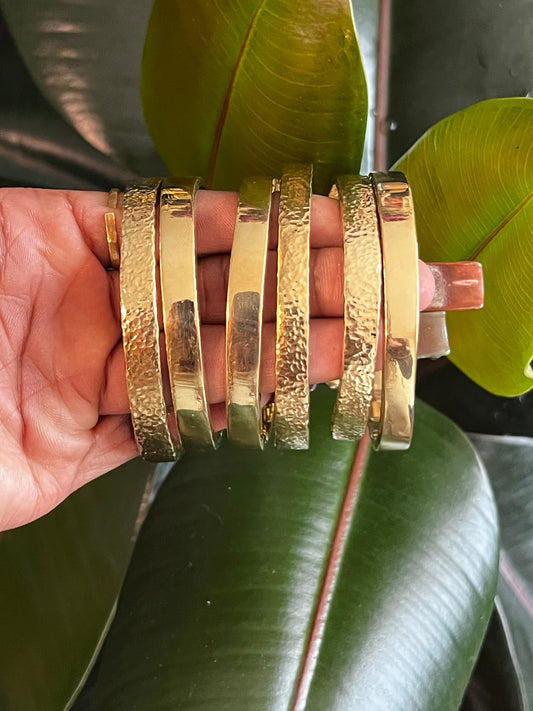 2 SET BRASS COPPER BANGLES ✨