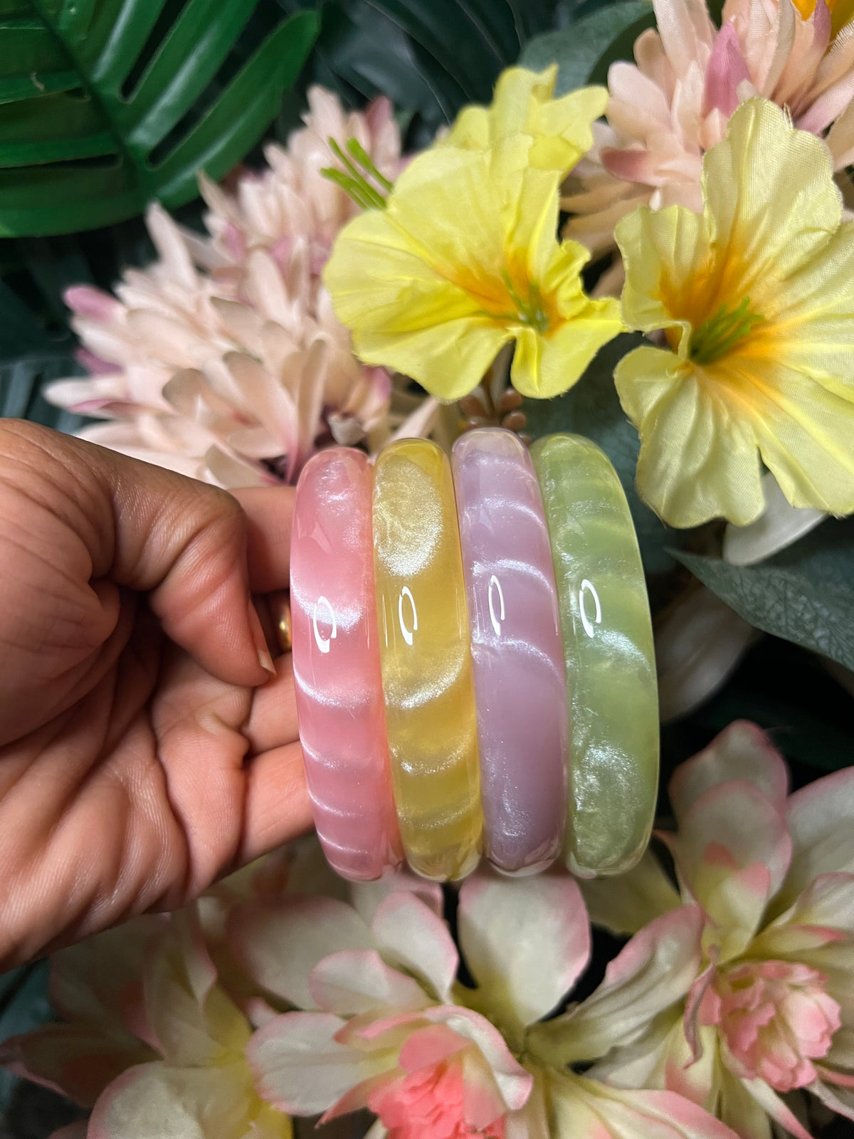 Starglow bangles 🧚🏾‍♀️✨ ( set or separate)