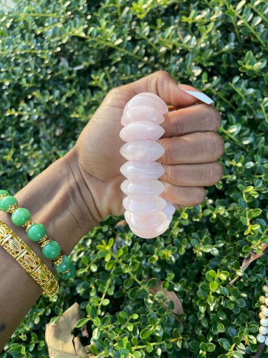 rose quartz bracelet