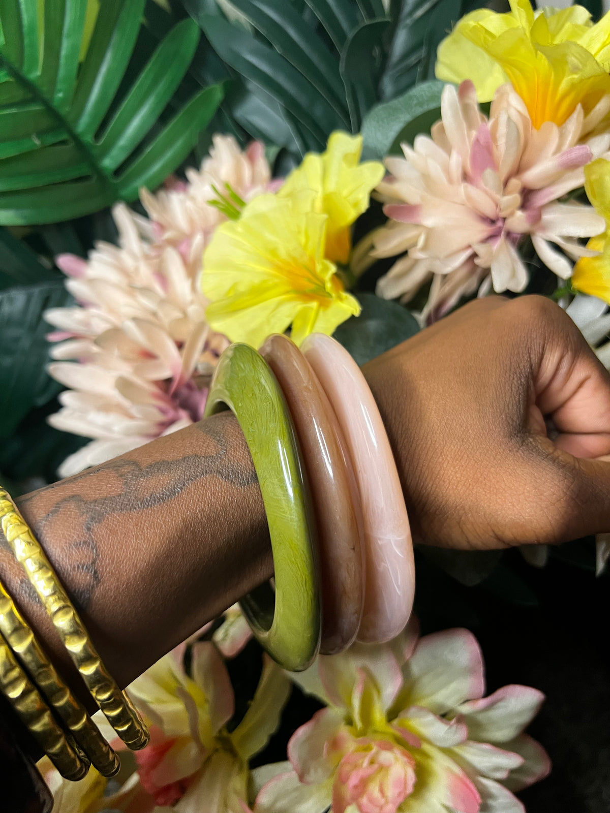 Bamboo bangles 🧚🏾‍♀️✨ ( set or separate)