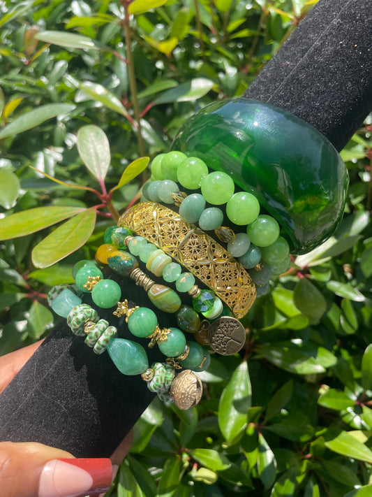green goddess set