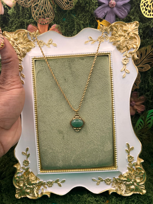 Celestial Jade Necklace ⭐️