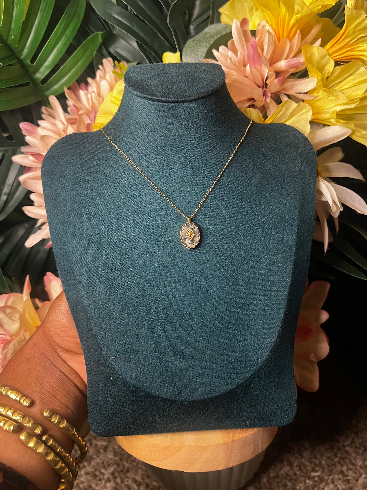 Diamond gem necklace 🧚🏾‍♀️✨