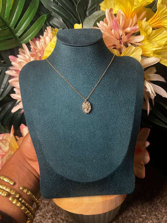 Diamond gem necklace 🧚🏾‍♀️✨