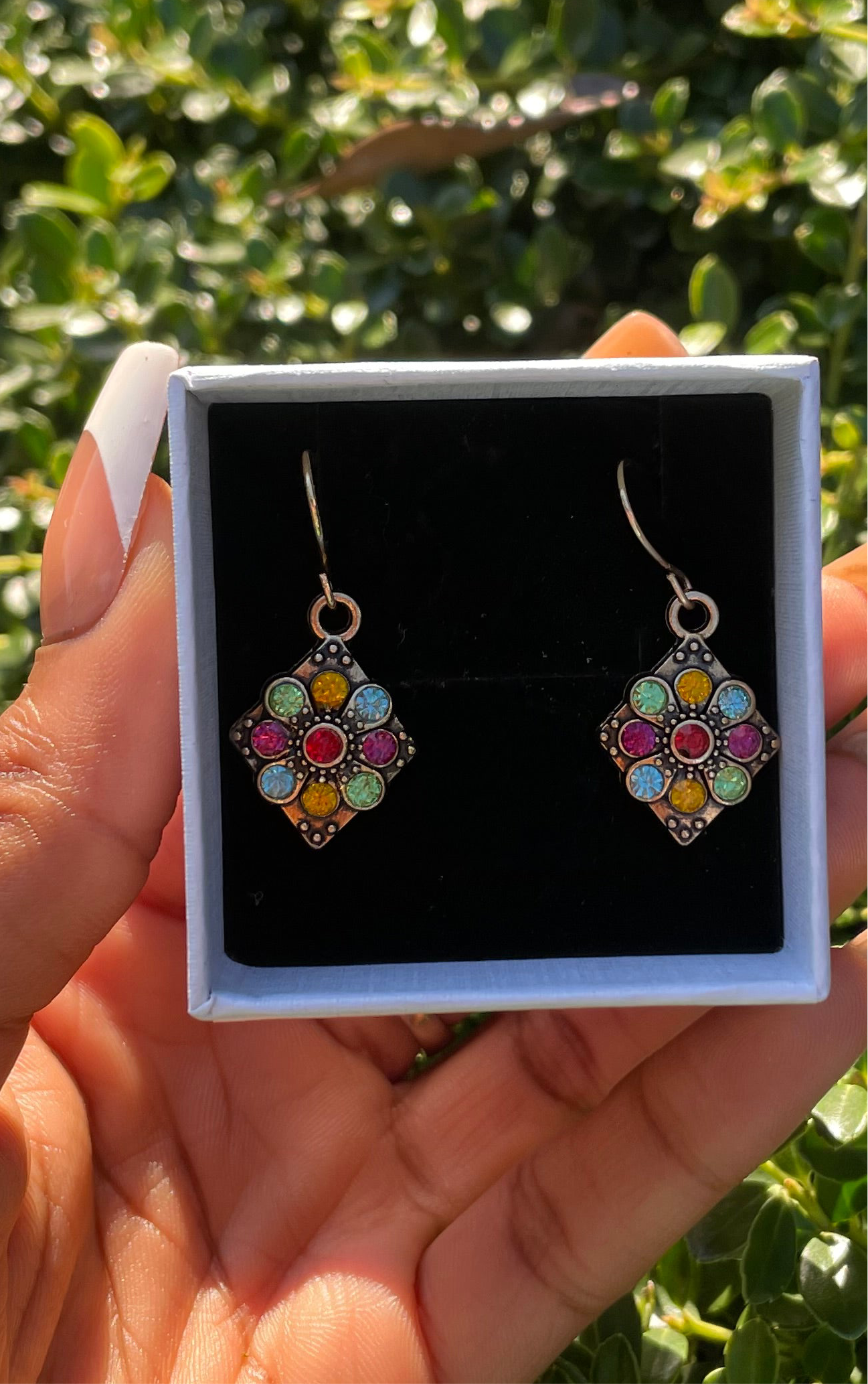 zari earrings 🌼