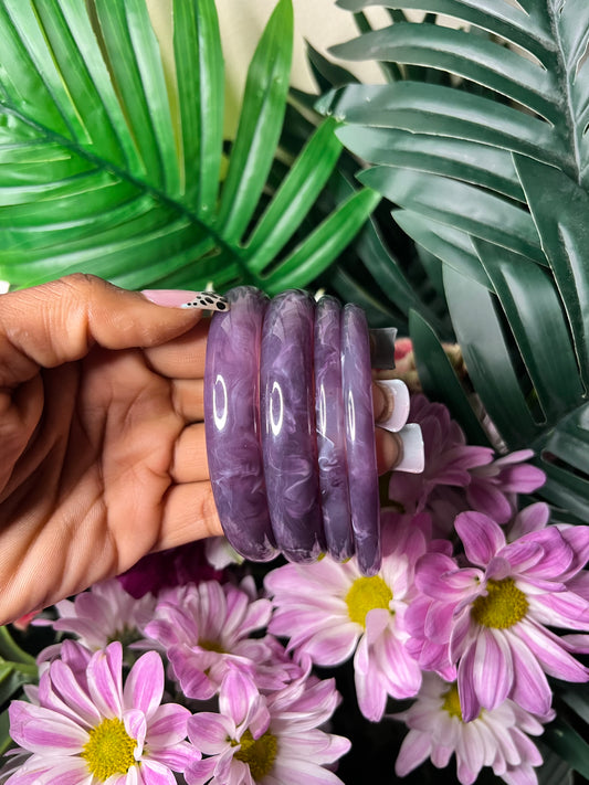 purple bangle set 🌼