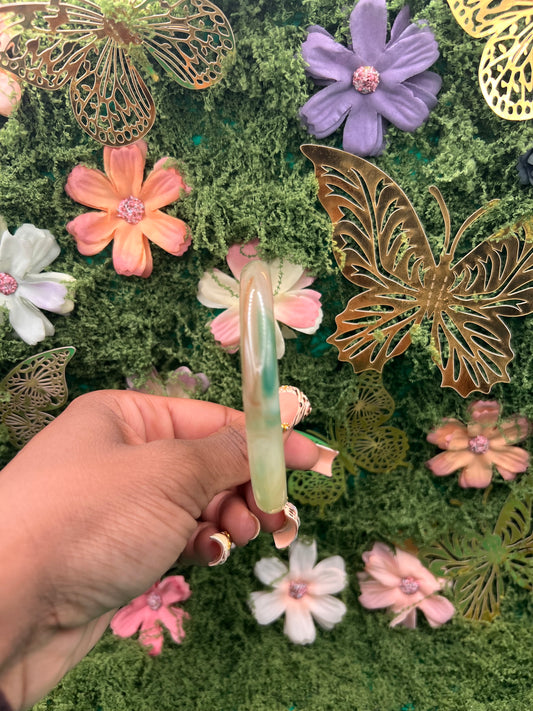 Glass emerald bloom ✨