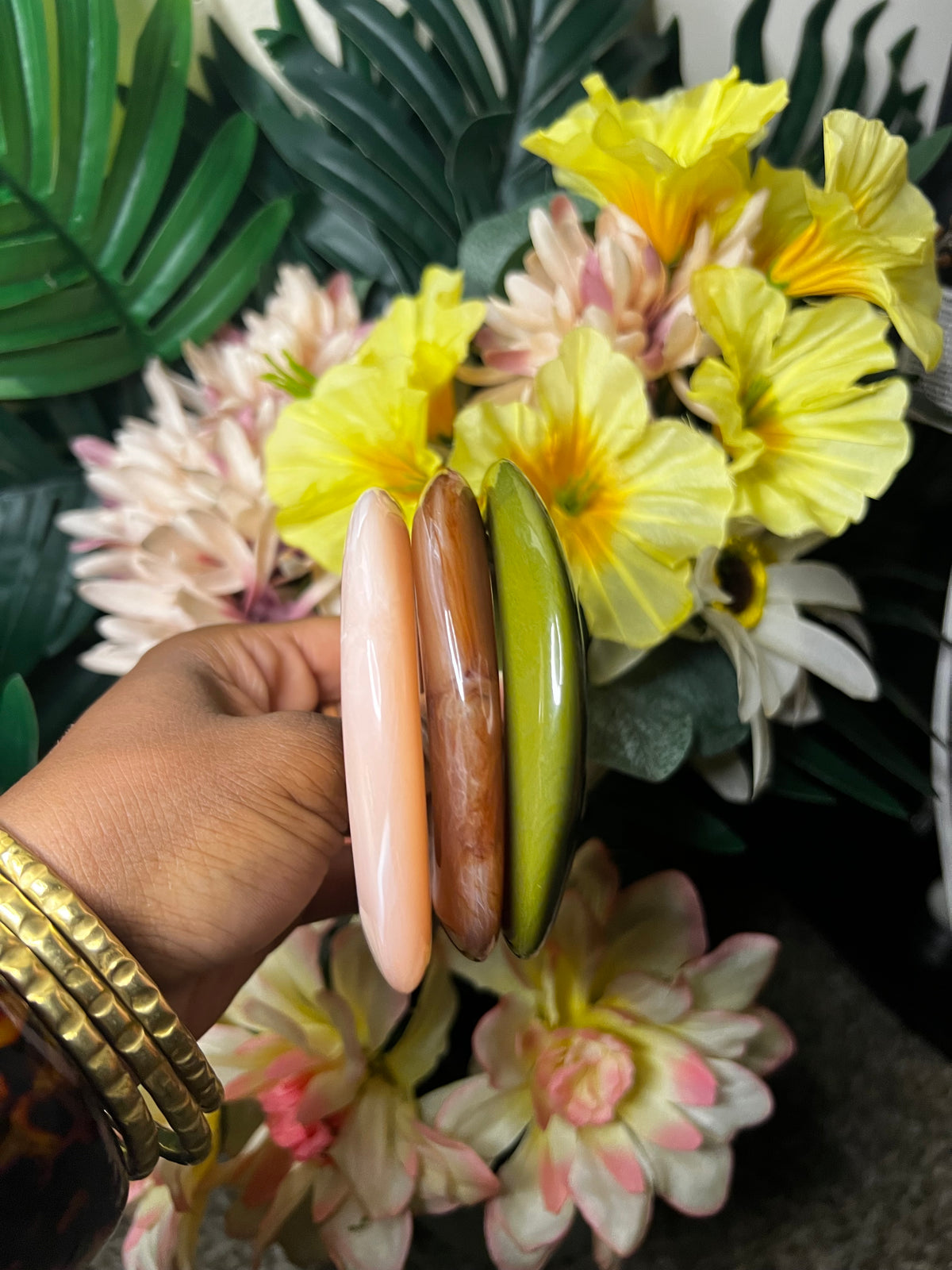 Bamboo bangles 🧚🏾‍♀️✨ ( set or separate)