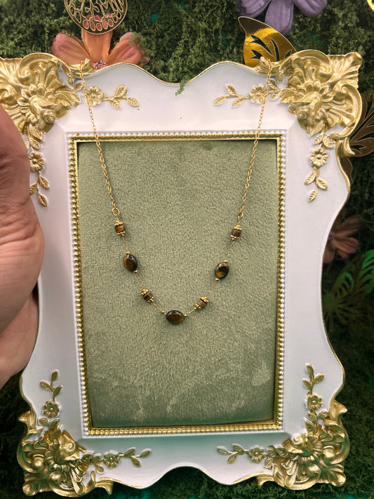 Golden tiger Necklace ⭐️