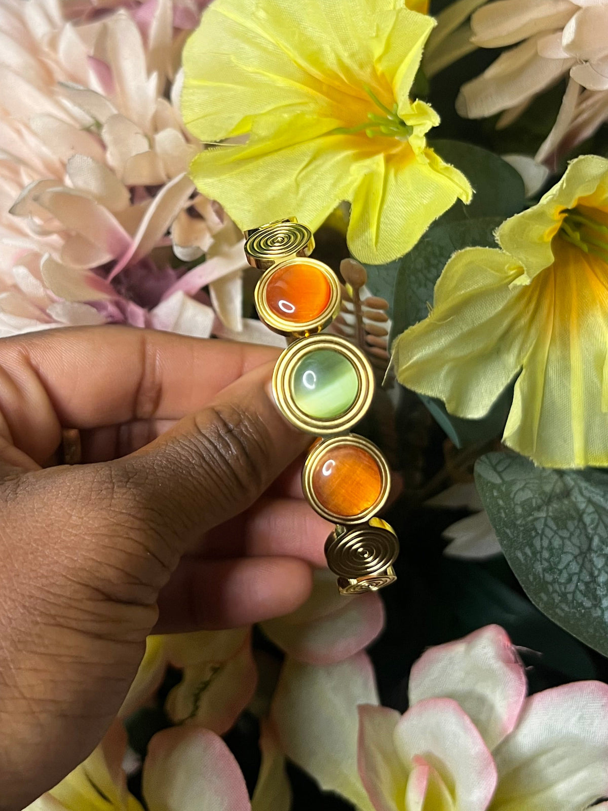 Gem spiral bangle ✨🧚🏾‍♀️