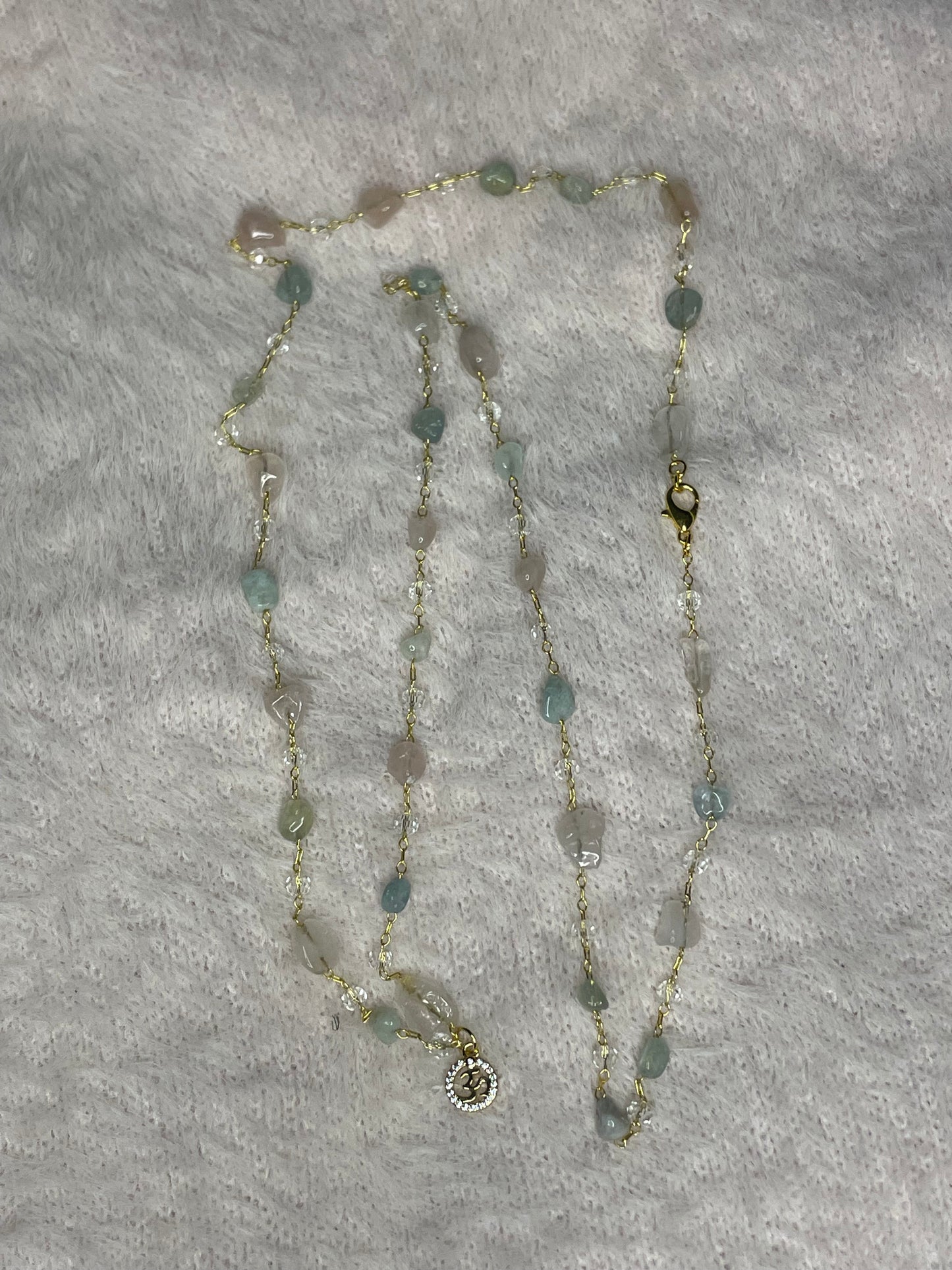 CRYSTAL GOLDEN CHAIN WAISTBEAD
