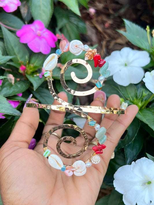 Seashell breeze arm cuff ✨🧚🏾‍♀️