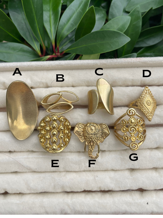 BRASS RINGS 🌺