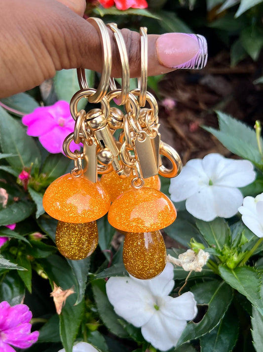 Mushroom bag charms