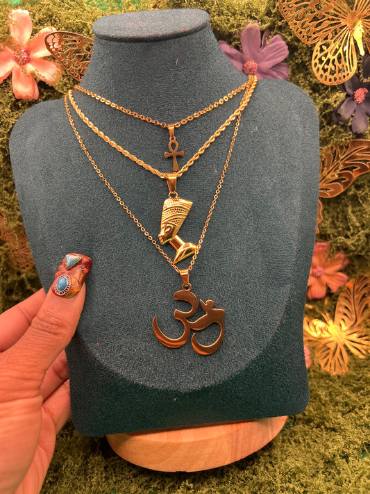 EARTHY NECKLACE SET ✨