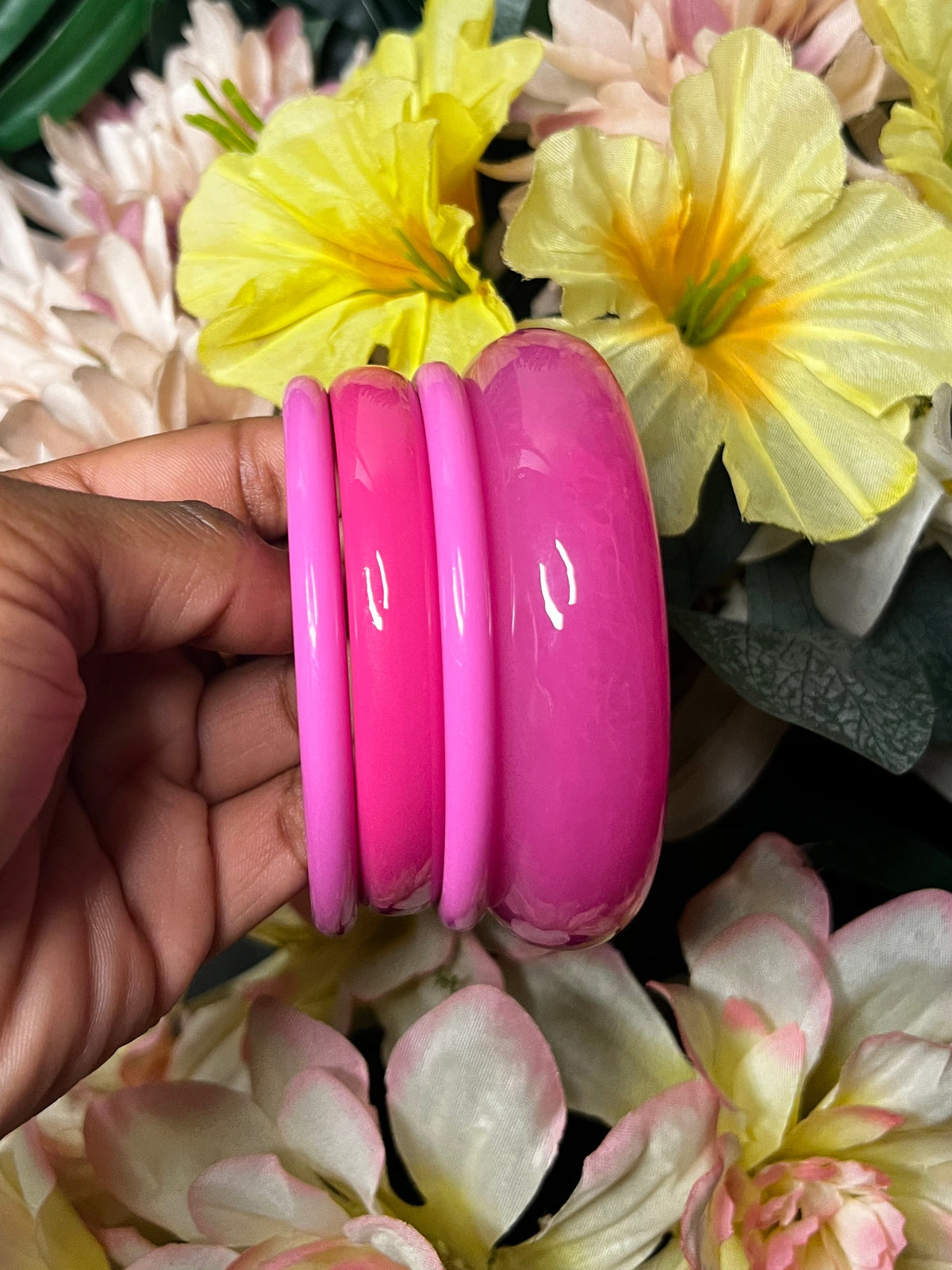 Pretty pink bangle set 💗✨