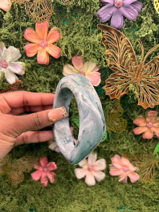 Turquoise swirl bangle ✨