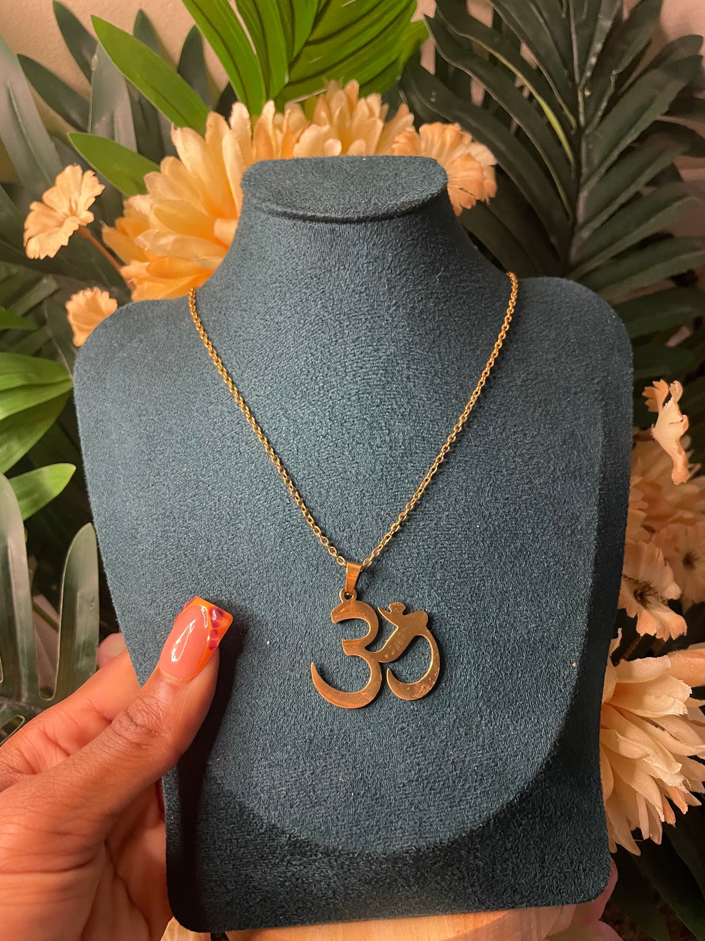 OM ( Peace ) Necklace