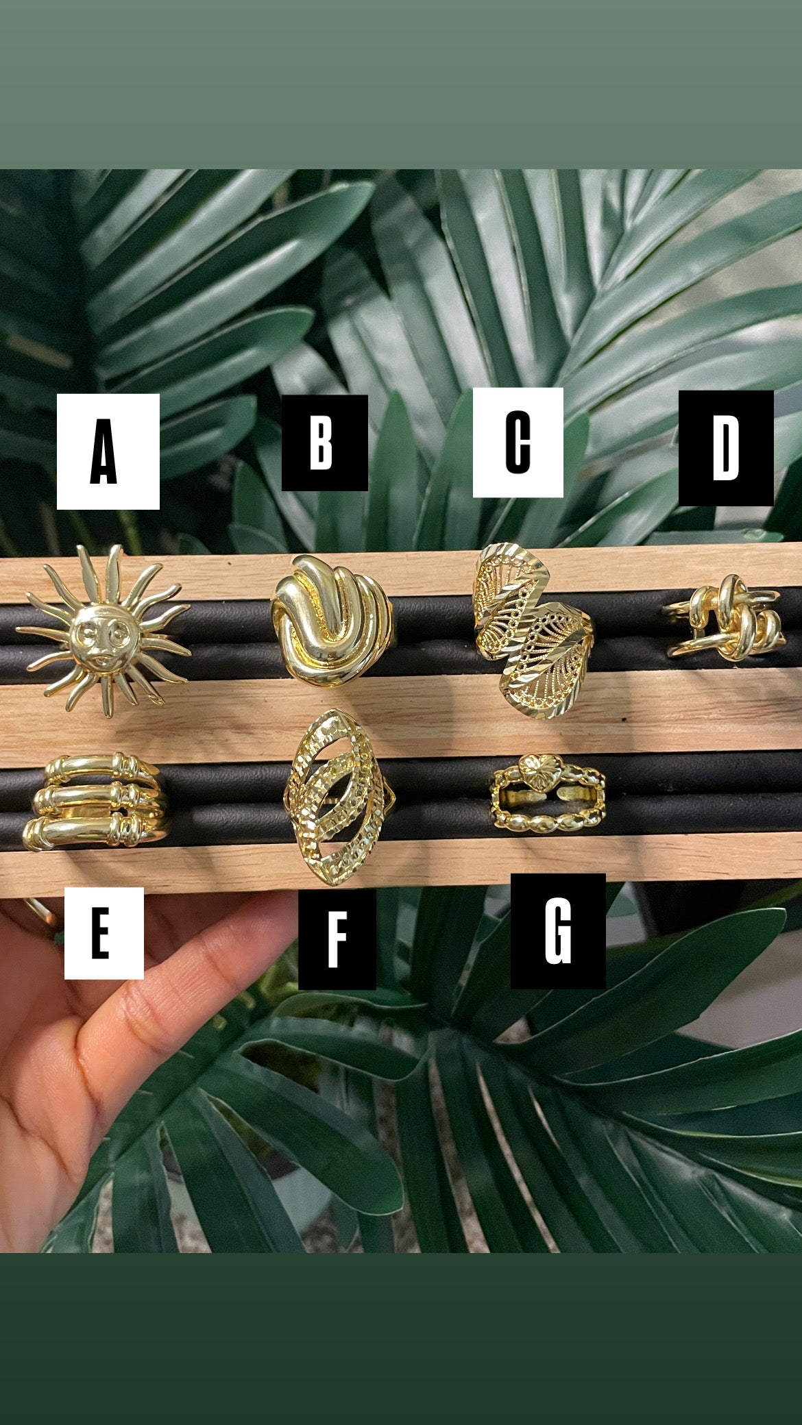 Sty Colden Golden Rings 🪬🍄🟫 – DYNSTY ROYALS