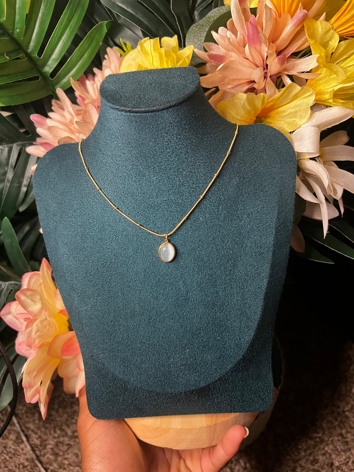 Aqua necklace 🧚🏾‍♀️✨