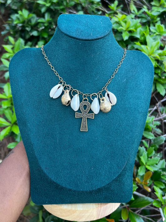 Ankh Bell Necklace