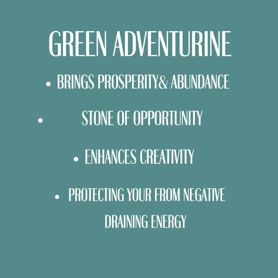 GREEN ADVENTURINE