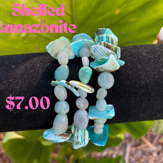 Shelled Amazonite